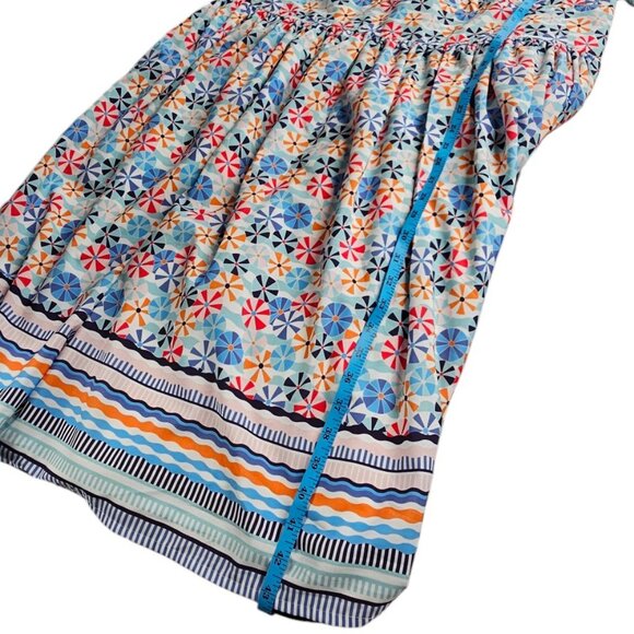 Eshakti Womens Umbrella Print Summer Vacation Resortwear Dress, Size 2X, 22W - Picture 6 of 10